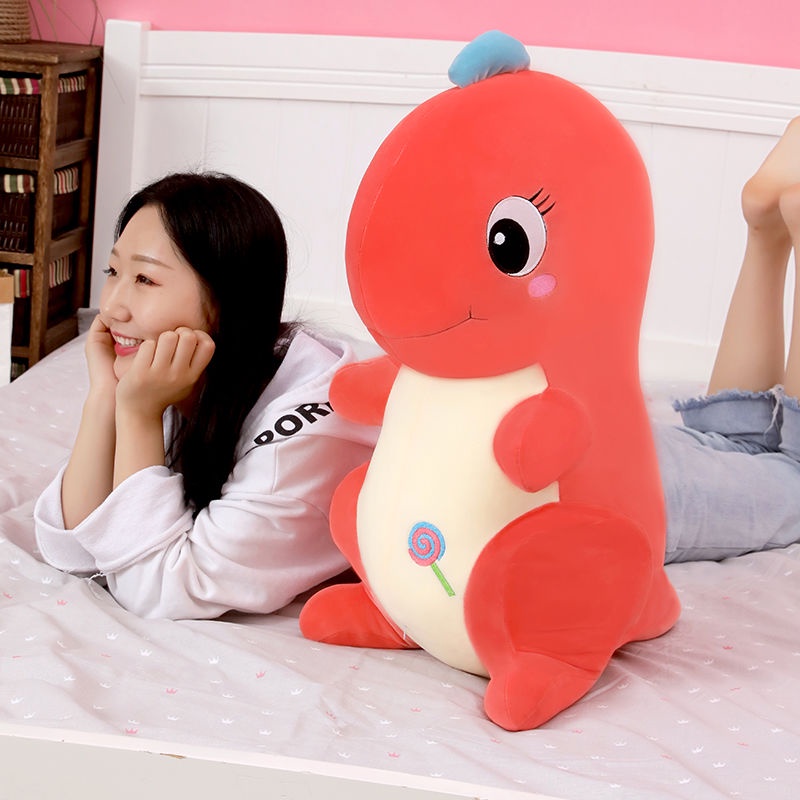 Khủng long nhồi bông màu sắc dễ thương