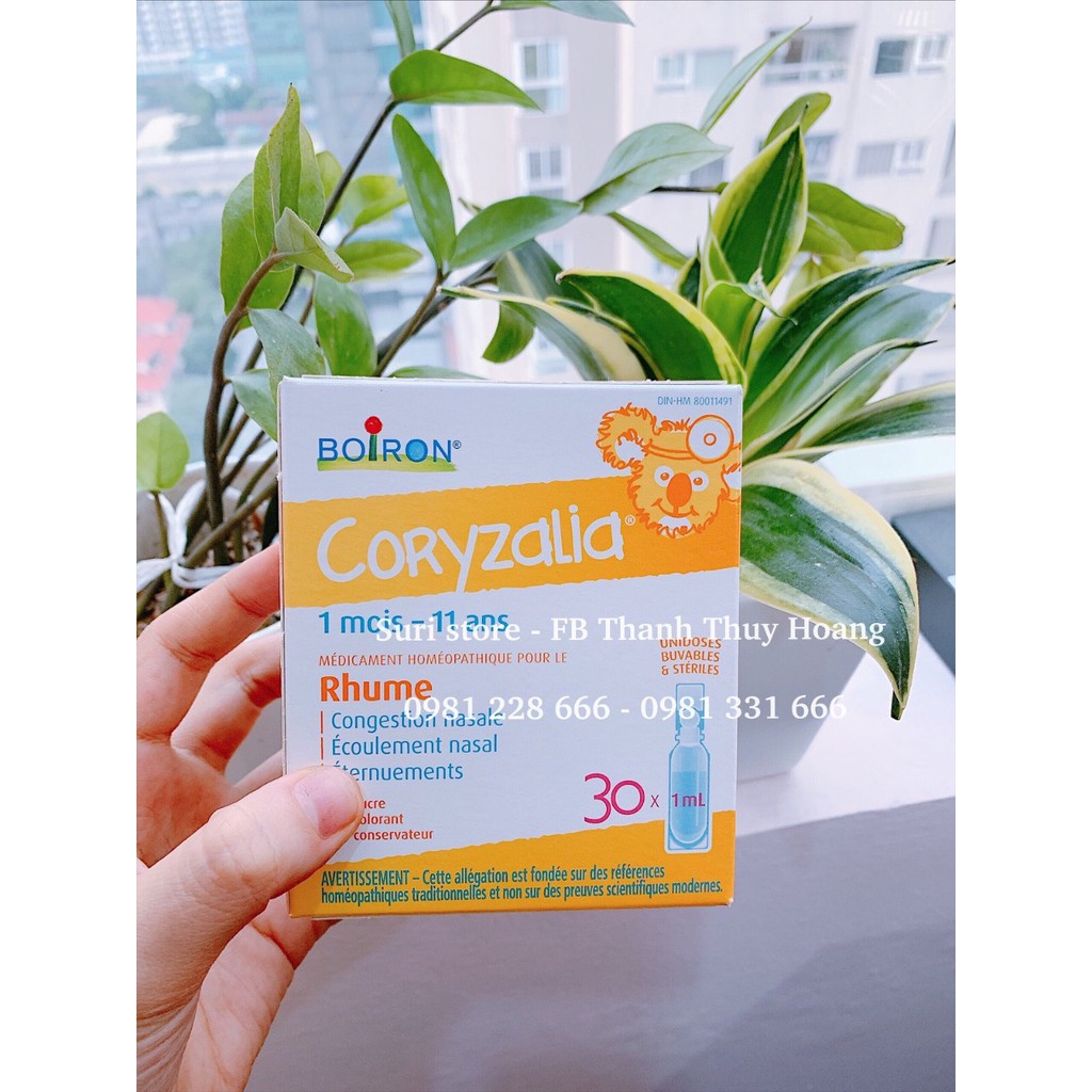 Nước Muối Coryzalia 30 ống Shopee Việt Nam