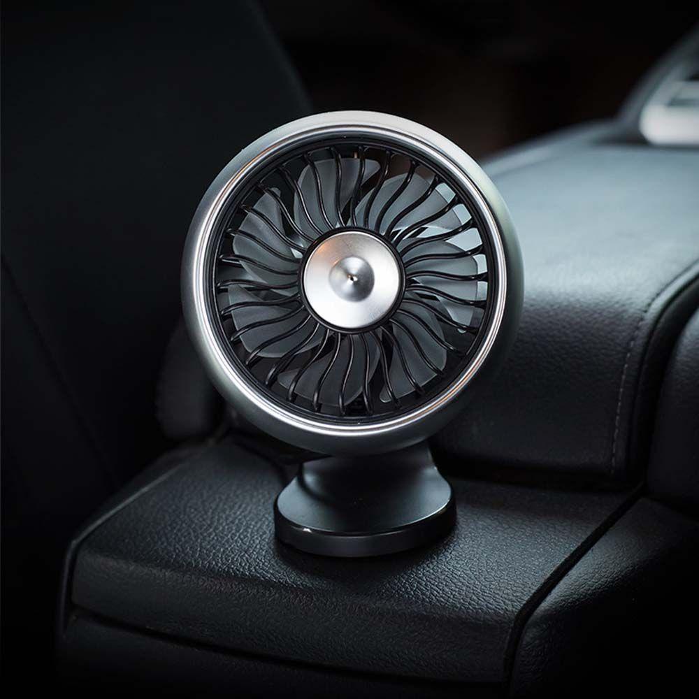 Quạt Điều Hòa Xe Hơi Mini Có Đèn LED 3 Chế Độ Điều Hòa Tiện Dụng