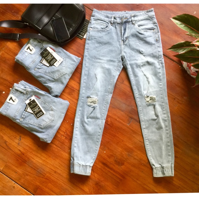 Quần jean nam quần jogger nam jean co giãn chuẩn men Hàng đẹp hình thật video | BigBuy360 - bigbuy360.vn