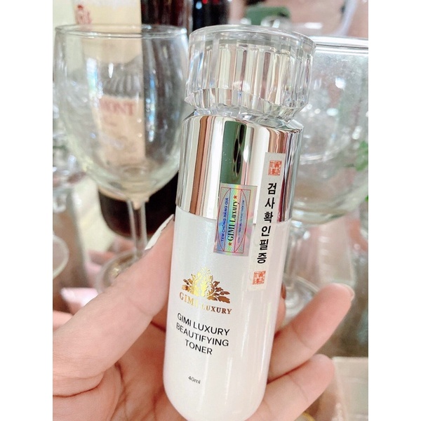 TONER đêm Gimi luxury 40ml dưỡng trắng BEAUTYFYING TONER