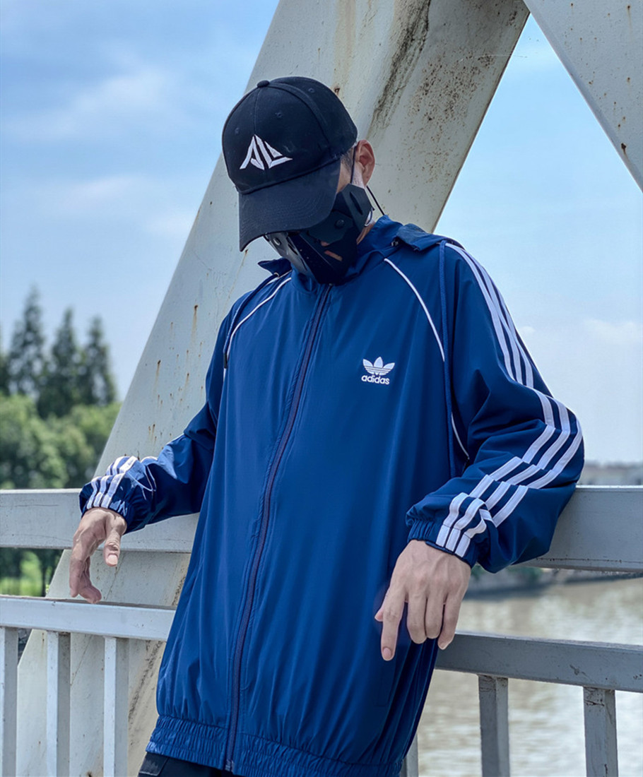 Men's Adidas clover jacket sport casual sport hoodie jacket with hood | WebRaoVat - webraovat.net.vn