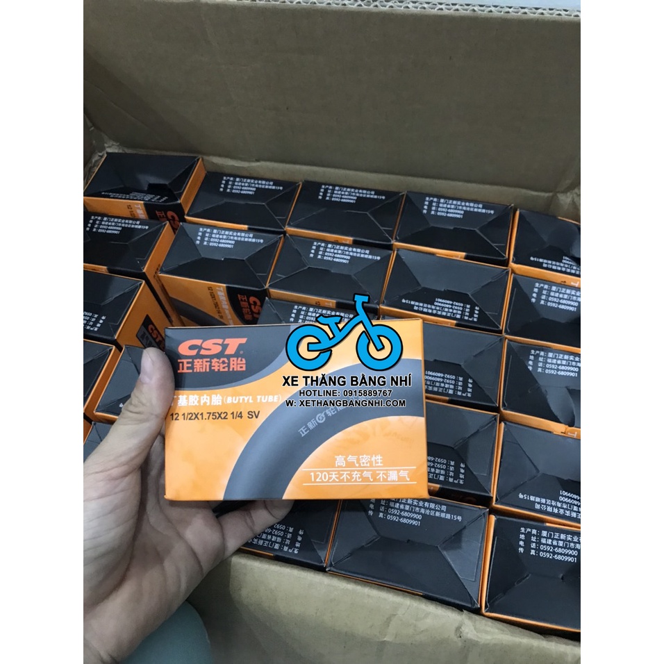 Săm xe đạp. xe thăng bằng CST 12 ich