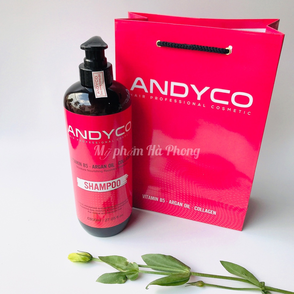 Dầu Gội Andyco Dầu Xả Andyco Siêu Phục Hồi Dưỡng Sâu Ngừa Gầu Ngứa Rụng Tóc, Hương Nước Hoa Thơm Lâu