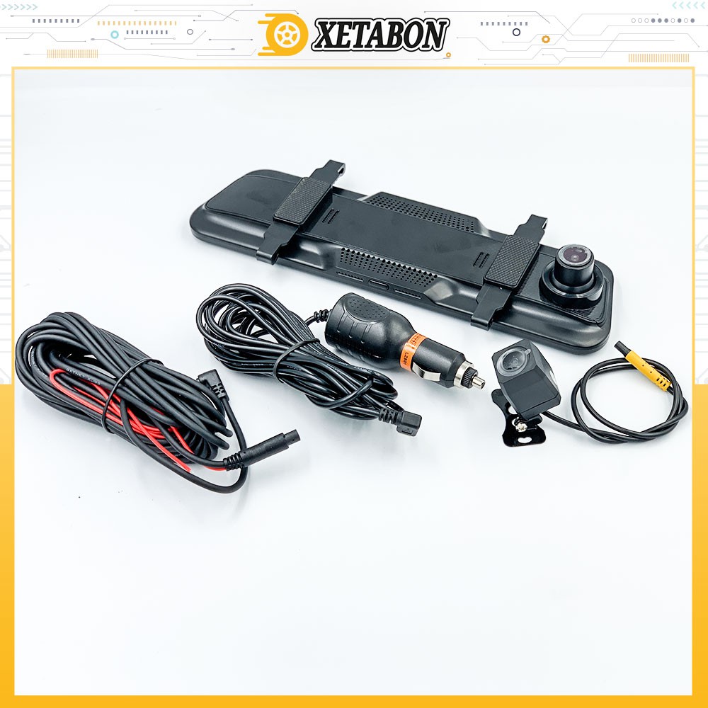 Camera Hành Trình Tràn viền -Full HD 2 cam trước sau Hỗ Trợ Quay Đêm Cực Nét - Bảo Hành 1 Đổi 1 Trong 12 Tháng