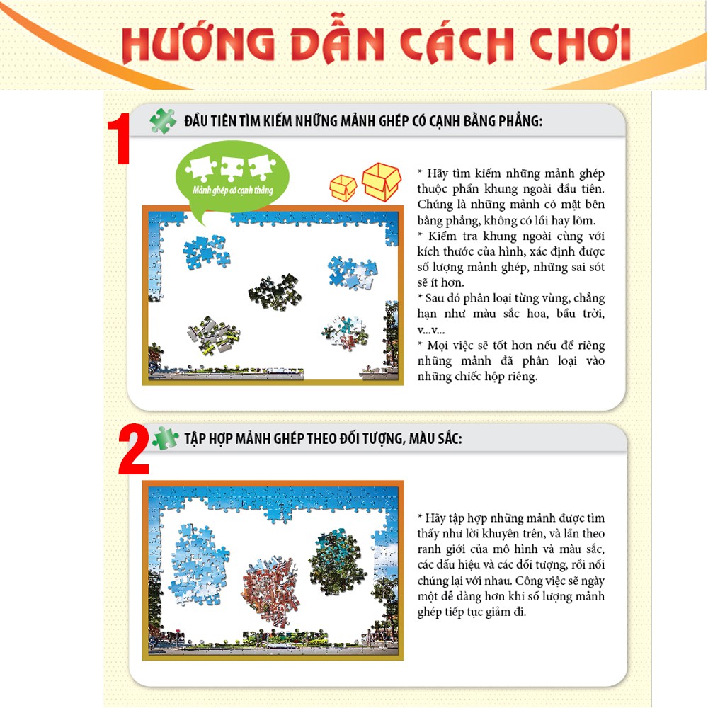 Tranh xếp hình 30 mảnh - Cáo và gà (030-149)