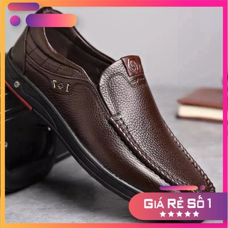 Giày lười nam da bò đẳng cấp