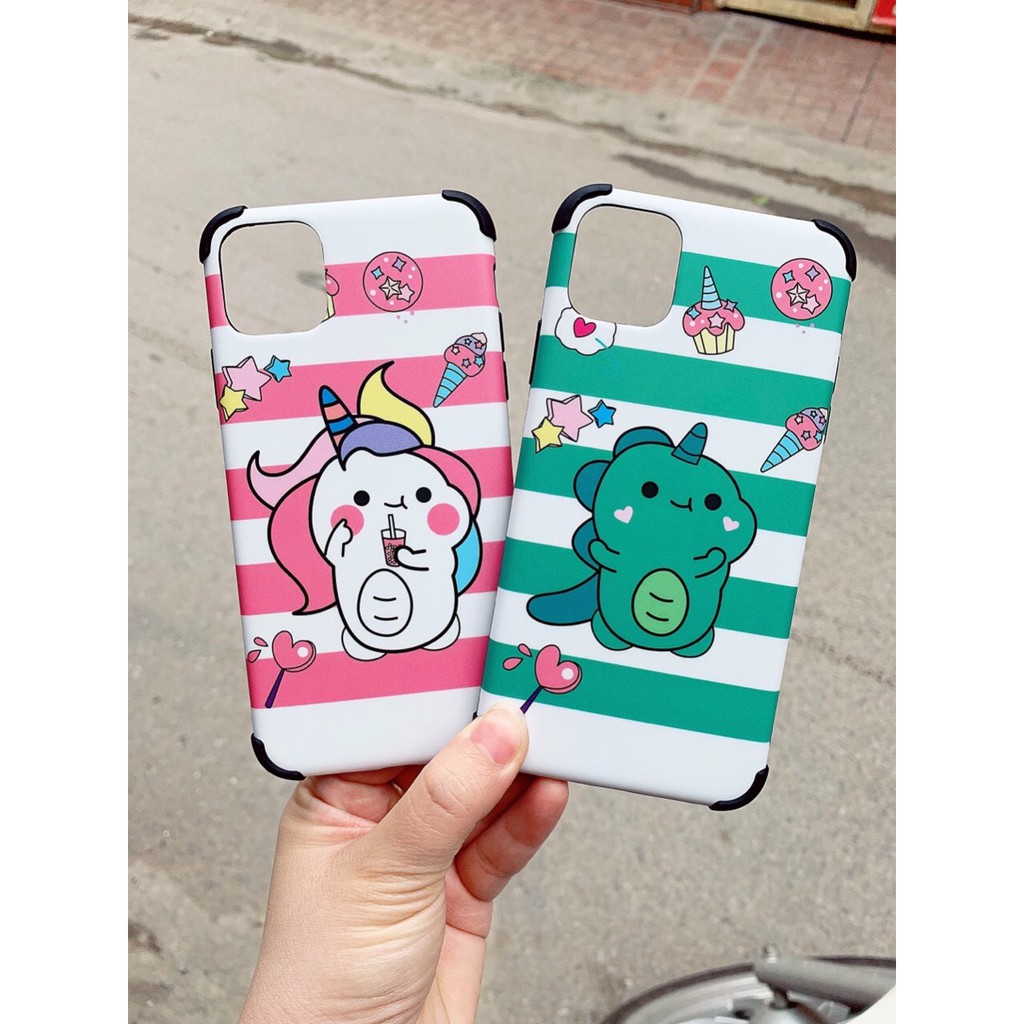 ỐP ĐÔI CHỐNG SỐC HÌNH CUTE HÀN QUỐC ĐỦ MÃ IPHONE {Cung cấp sỉ toàn quốc}