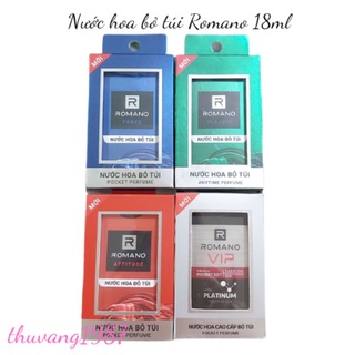Nước hoa bỏ túi Romano 18ml