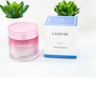 Mặt nạ tẩy da chết, dưỡng ẩm, săn chắc da Laneige Clear-C Peeling Mask.