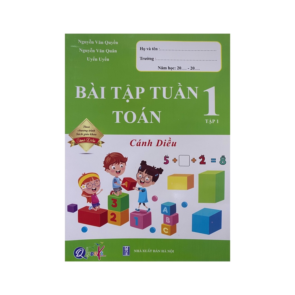 Sách - Bài tập tuần toán 1 tập 1 ( Cánh diều )