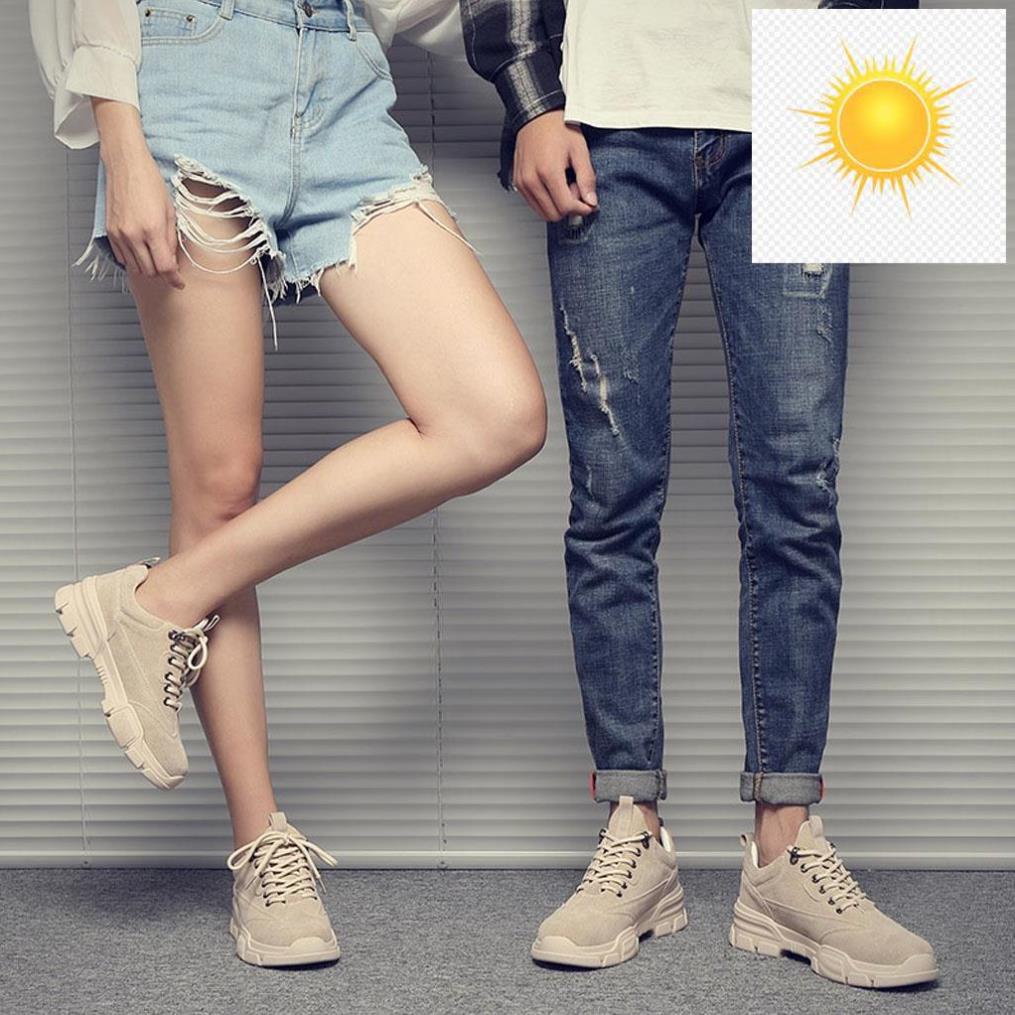 🙅💪 Giày Sneaker Nam TKTMS08 Giày Thể Thao Nam Da Lộn Phong Cách Bụi Bặm Đường Phố TKT STORE Size (39-43) 🙅💪