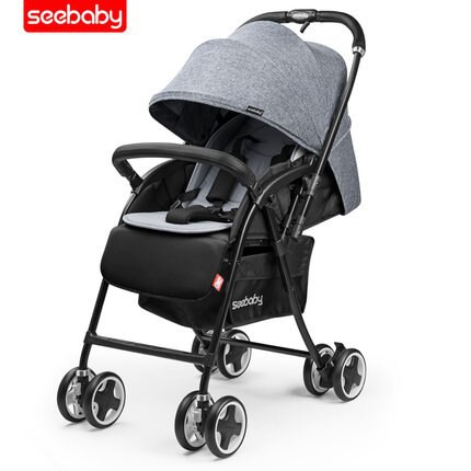 Xe đẩy trẻ em Seebaby T09, đẩy 2 chiều 3 tư thế,0-4 tuổi