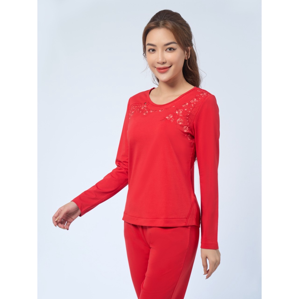 Bộ ngủ cotton thu đông Winny 22505
