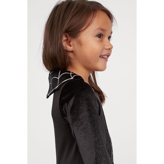 Váy Hoá Trang Bé Gái Vamprire Đen HaM