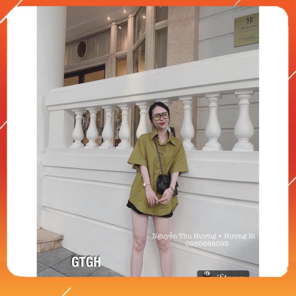 Áo Sơ Mi Cộc Tay Form Rộng Túi 2 Bên Chất Siêu Đẹp | BigBuy360 - bigbuy360.vn