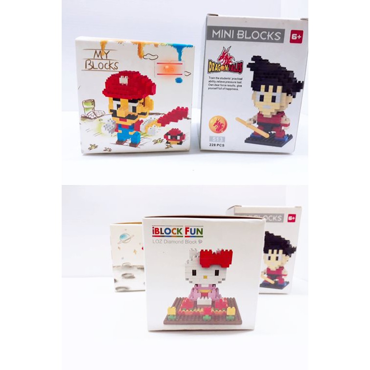 Lego Mario Sun Goku Dragon Ball Kitty