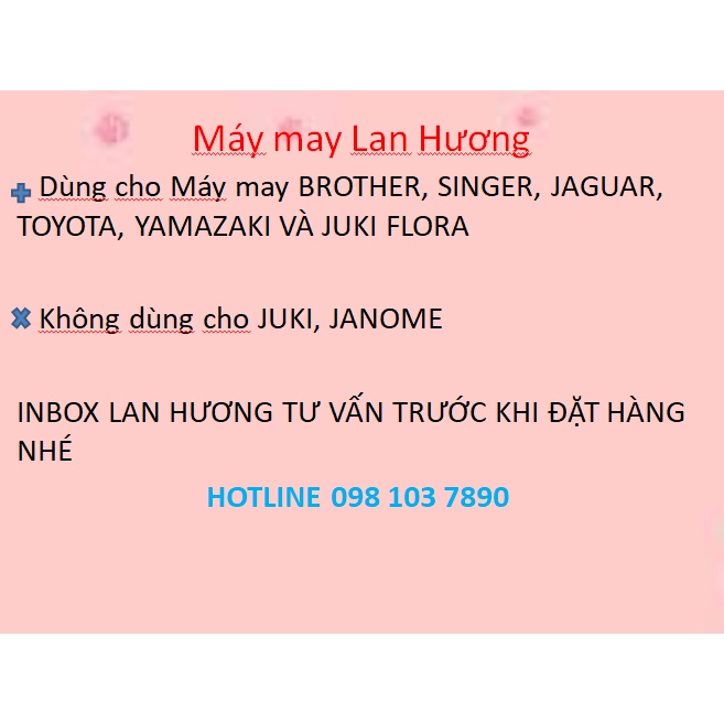 Chân Vịt Giả Vắt Sổ- Chân Vịt Vắt Sổ Dành Cho Máy May Gia Đình Đa Năng - Hàng Cao Cấp- Mới 100%