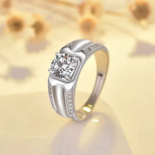 Nhẫn nam nữ đính hột lấp lánh