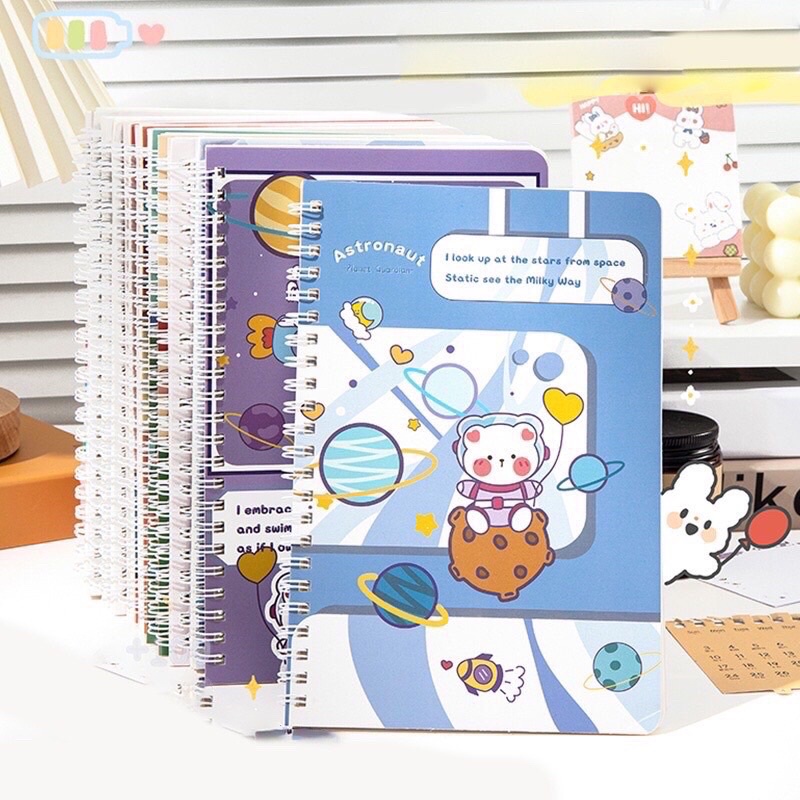 Sổ tay A5 dễ thương có dòng kẻ Bistore