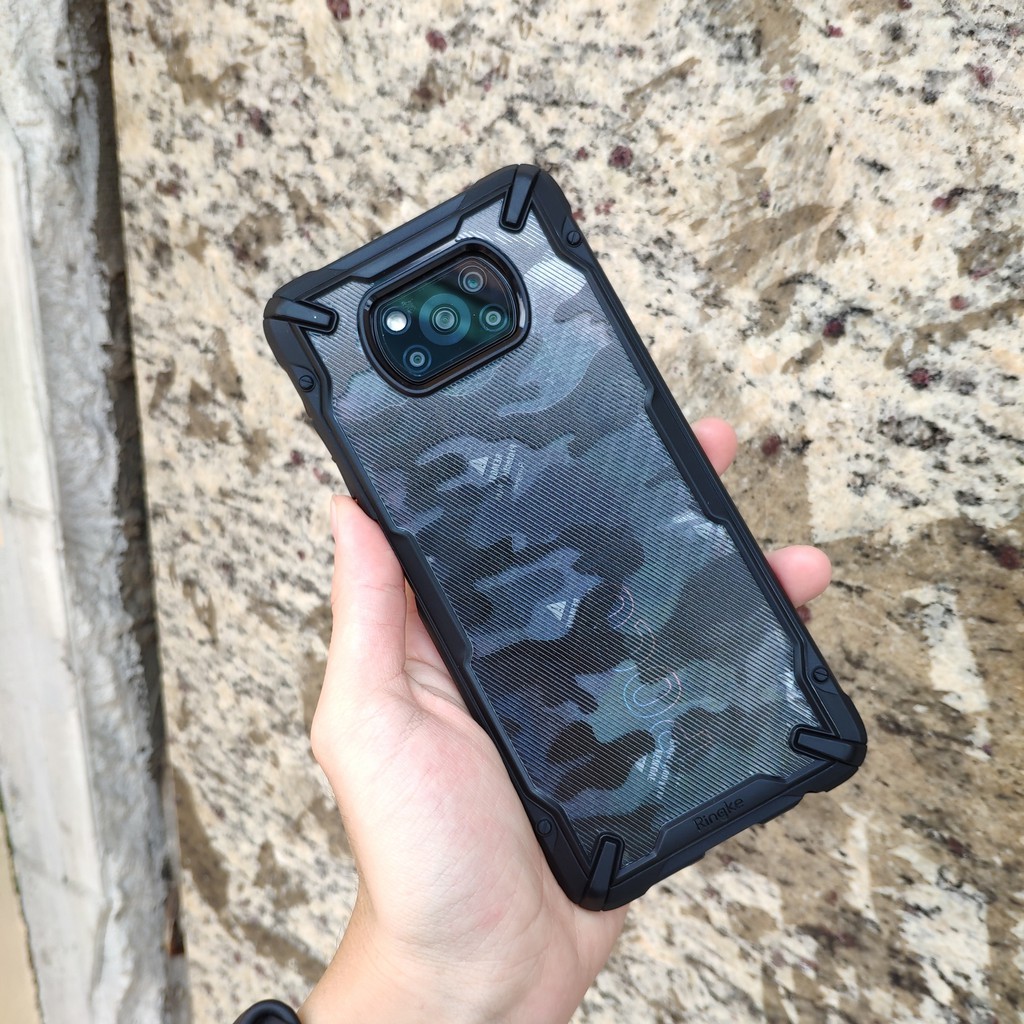 Ốp lưng Xiaomi Mi 11T Pro,Mi 11,K40 Pro,Poco F3,X3 Pro,Redmi Note 10 Pro,Mi 10T Pro chống sốc Ringke Fusion X chính hãng