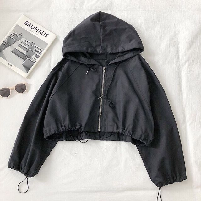 Áo khoác dù lửng sick croptop 1 lớp_ ảnh thật | BigBuy360 - bigbuy360.vn