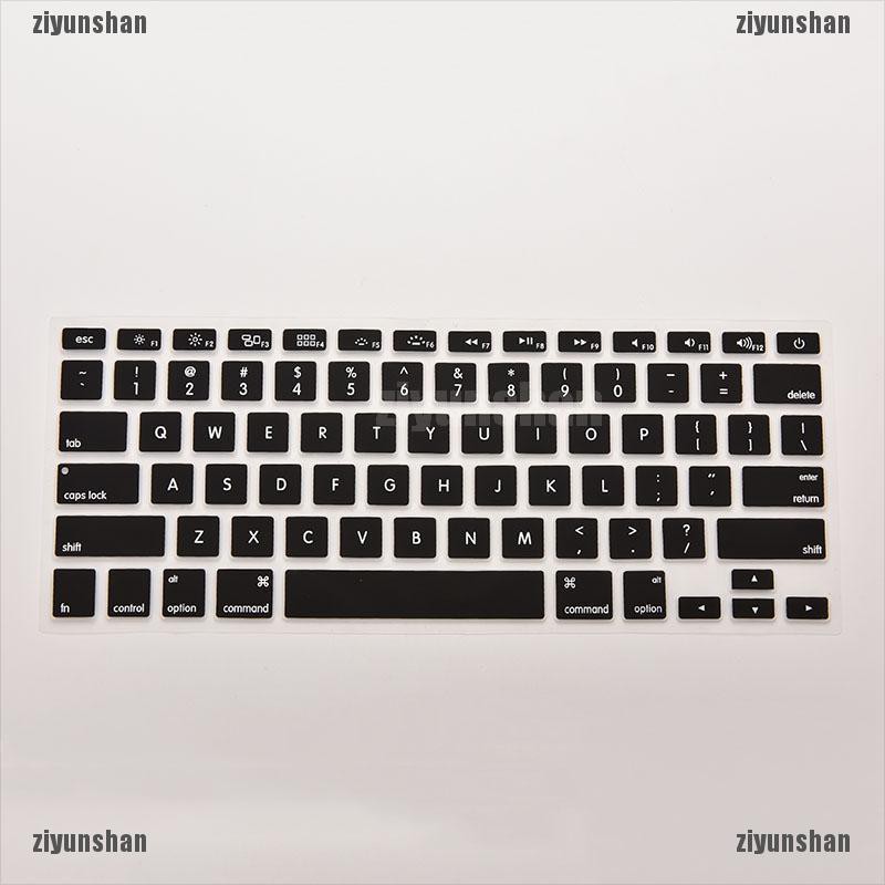 Ốp Lưng Silicone Bảo Vệ Bàn Phím Cho Macbook Air Pro 13 &quot;15&quot; 17 &quot;