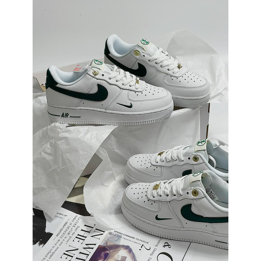 Giày thể thao nam nữ AF1 vệt xanh lá đế kem full box hot trend_AF1 vintage green_AF1 xanh lá siu cấp