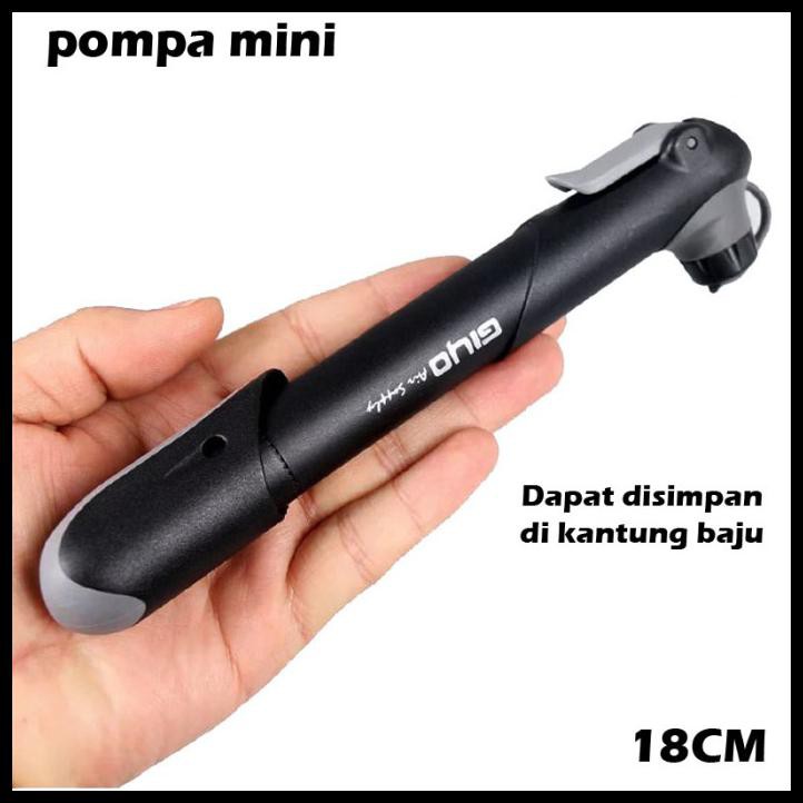 Ống Bơm Xe Đạp Giyo Gp04S Mini 18cm 80gr Os094 Chuyên Dụng