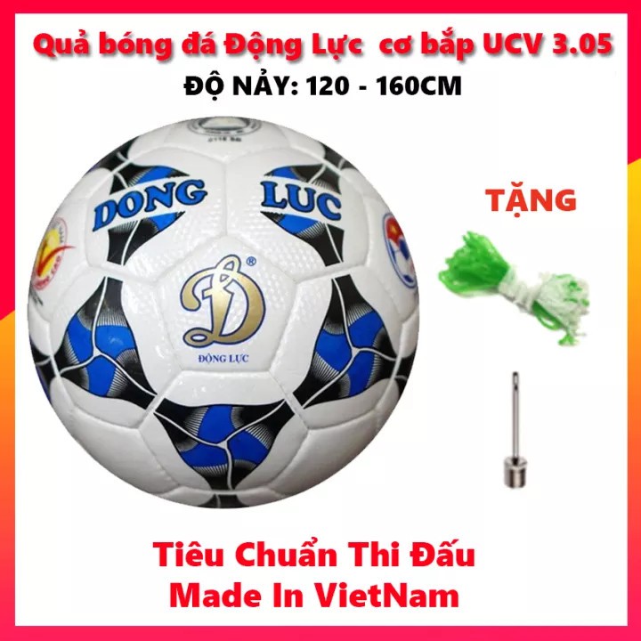 [BIG SALE ] BÓNG ĐÁ ĐỘNG LỰC CƠ BẮP UCV 3.05 SỐ 5