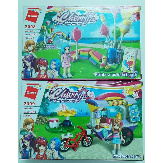 Bộ xếp hình Lego QMAN 2009 - Tiệm bán kem