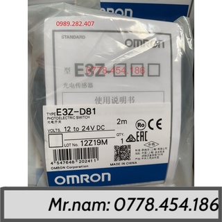 Cảm biến quang Omron E3Z-D81 2M