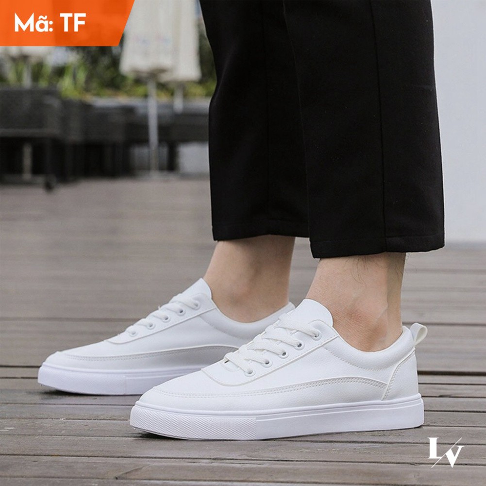 [SNEAKER NAM] Giày Thời Trang Nam Cao Cấp - GIÀY THỂ THAO NAM WHITE SPORTS FASHION