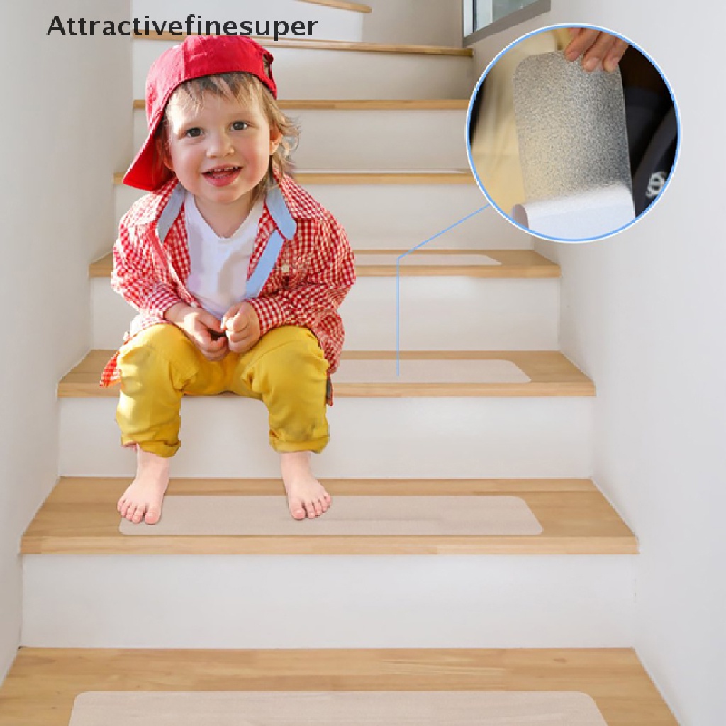 ASVN Transparent Anti Slip Bath Grip Stickers Waterproof Stairs Steps Floor Shower .