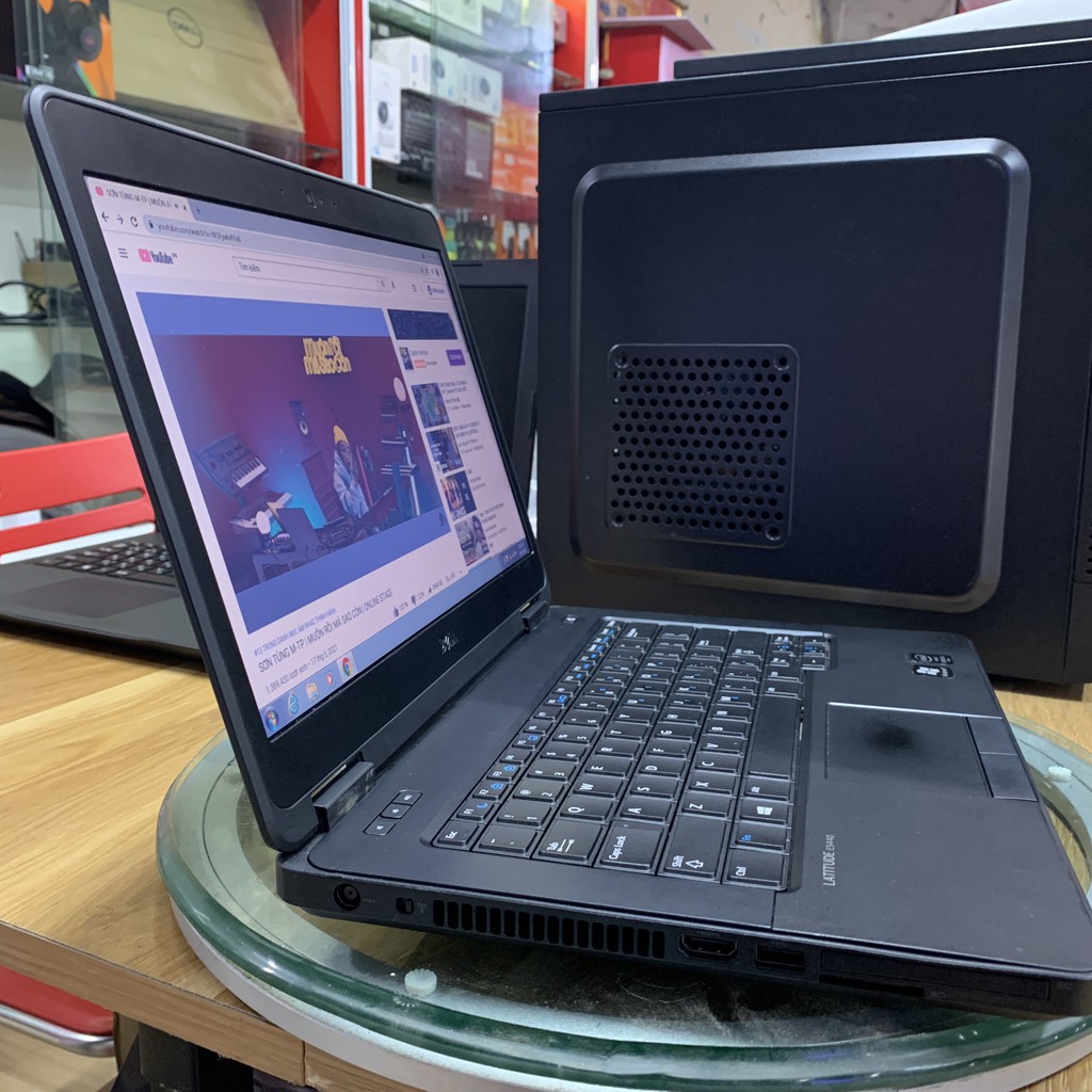 Laptop cũ dell latitude 5440 i5 4300 ram 4gb ssd 120gb màn 14 inh cam mic đầy đủ máy đẹp 95%