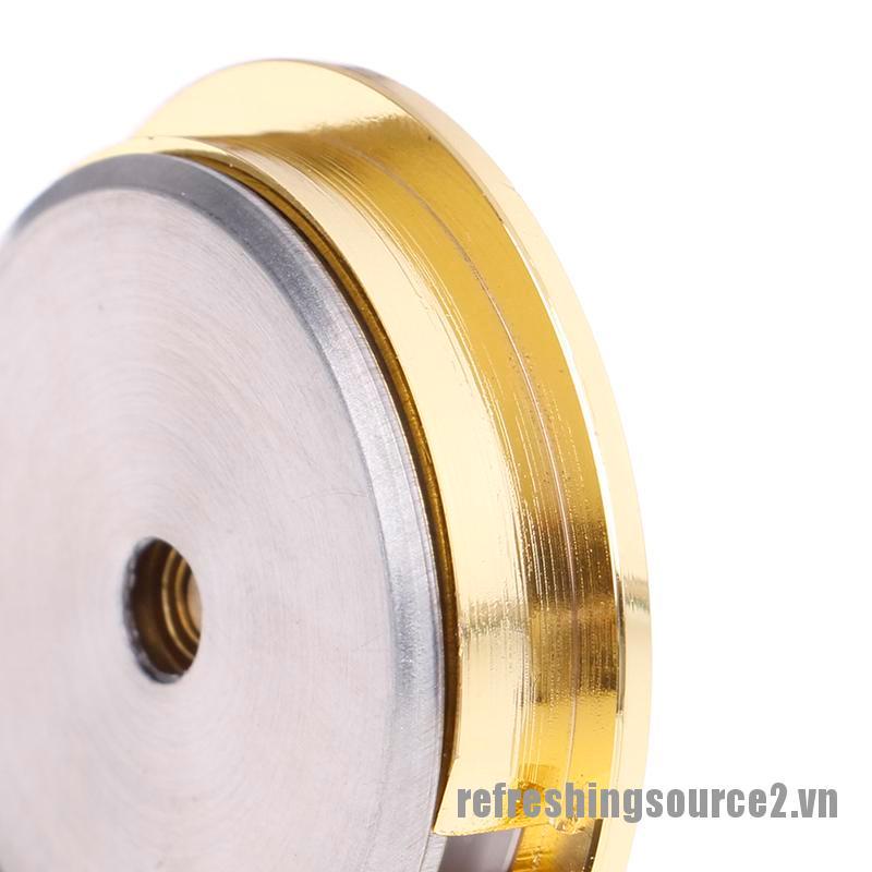 Đồng hồ đo độ ẩm 37mm hình tròn màu vàng tiện lợi