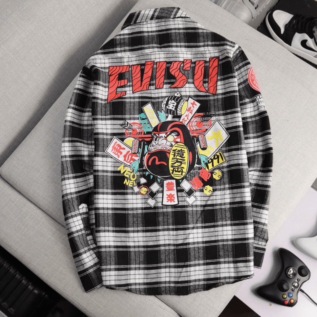 (Free Ship) Áo Sơ Mi Nam Caro Họa Tiết UVISU Máu Sắc Tươi Sáng Dễ Phối Đồ Phong Cách Trẻ Trung Hiện Đại Valentina Shop