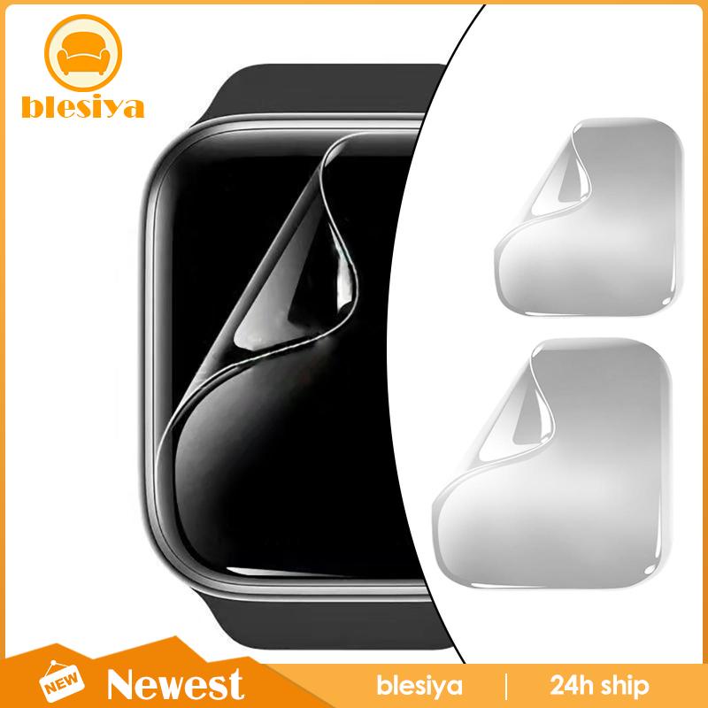 Miếng Dán Hydrogel Bằng TPU Mềm Trong Suốt Chống Trầy Cho Apple iwatch 7