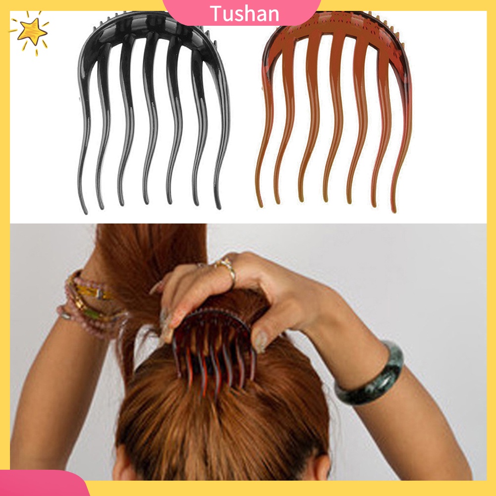 Kẹp tóc tạo kiểu đuôi ngựa phồng dày tiện dụng cho nữ