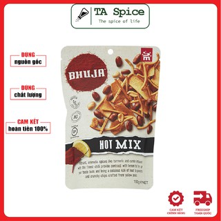 Snack ăn vặt hỗn hợp Bhuja vị cay nồng 150g - Thích hợp ăn chay, giảm cân KETO - Hàng nhập khẩu Úc