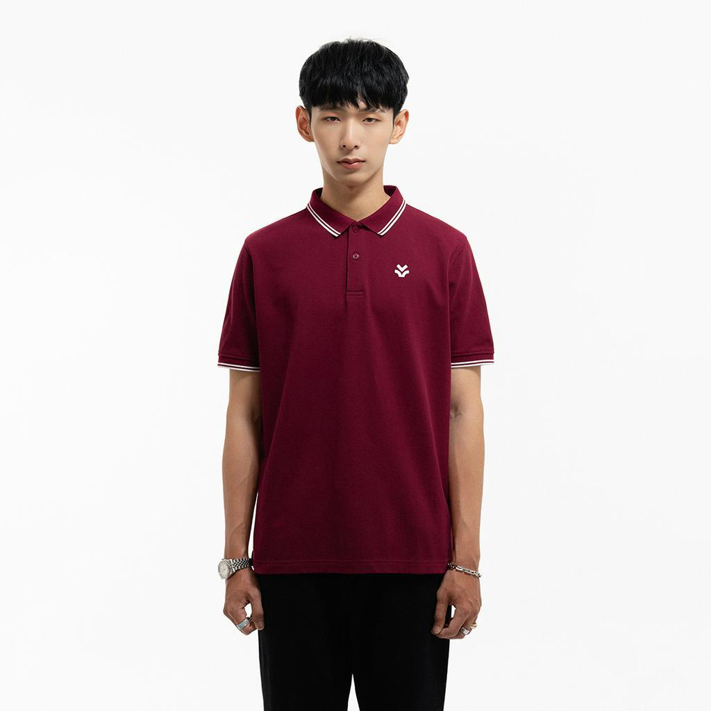 Áo polo OWL cổ viền / Đỏ