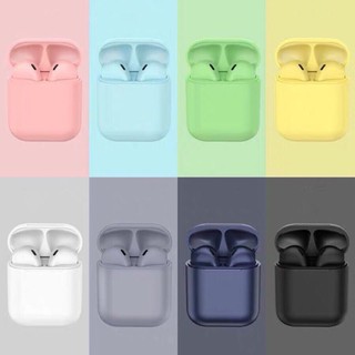 Tai Nghe Nhét Tai Bluetooth 12 Tws I12S Phiên Bản 5.0 Điều Khiển Cảm Ứng Tiện Dụng