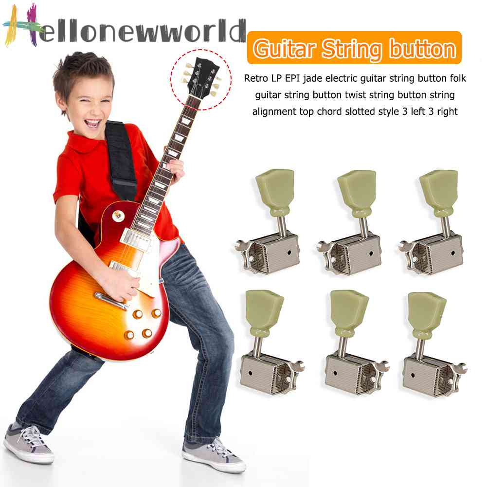 Bộ 6 Chốt Khóa Điều Chỉnh Dây Đàn Guitar Điện LP EPI
