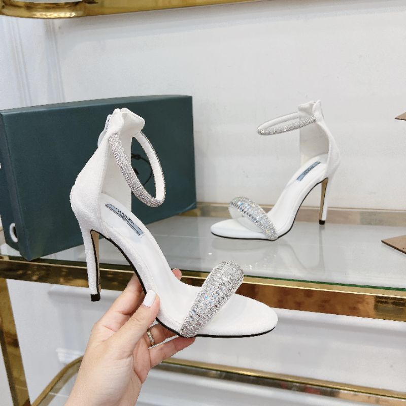 Lox Sandal Prada 9p Quai Đá Da Mềm Êm Fullbox Bill Túi Cao Cấp