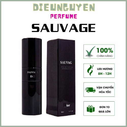 Dầu Thơm Nước Hoa Nam SAUVAGE - 20ml