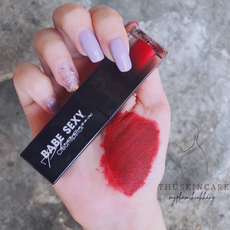 Son Kem Lì Mịn Môi BABY SEXY - Son kem Babesexy chính hãng 100%