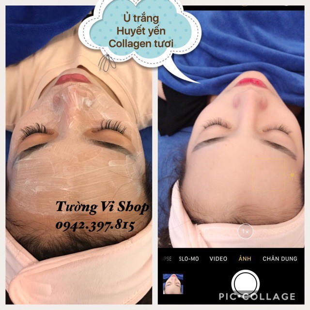[SP Chính Hãng] Ủ TRẮNG MẶT HUYẾT YẾN COLLAGEN ( hàng chuyên dùng trong spa) | BigBuy360 - bigbuy360.vn