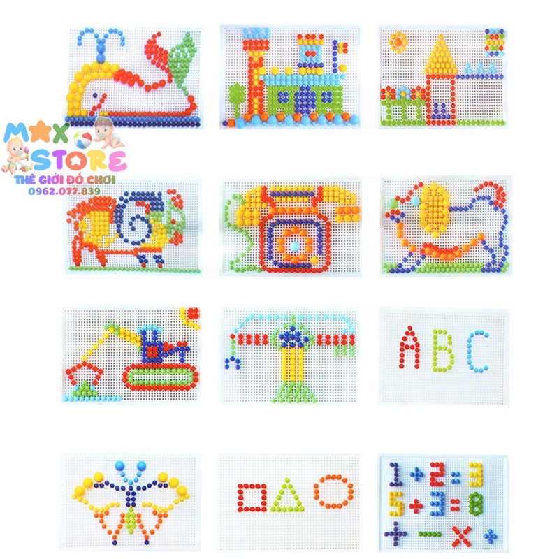 [SIÊU RẺ - Ảnh Thật] Đồ chơi trồng nấm nhựa sáng tạo cho bé