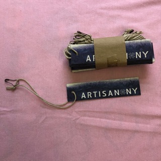 Set 30 Cái Tag Giấy - Thẻ Bài Giấy Kèm Dây Treo và Kim Hãng ARTISAN.NY Chữ Nhật Hàng Công Ty