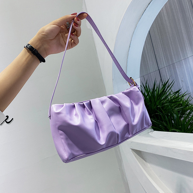 Túi đeo dưới cánh tay IELGY dạng xếp ly nhỏ gọn thời trang dành cho nữ